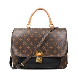 Louis Vuitton Monogram Marignan 2 Way Hand Shoulder Bag Brown